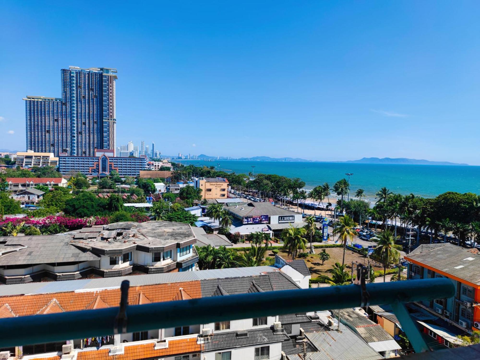 Thiantong Ocean View Seaside Condo 30M To Pantai Jomtien Luaran gambar